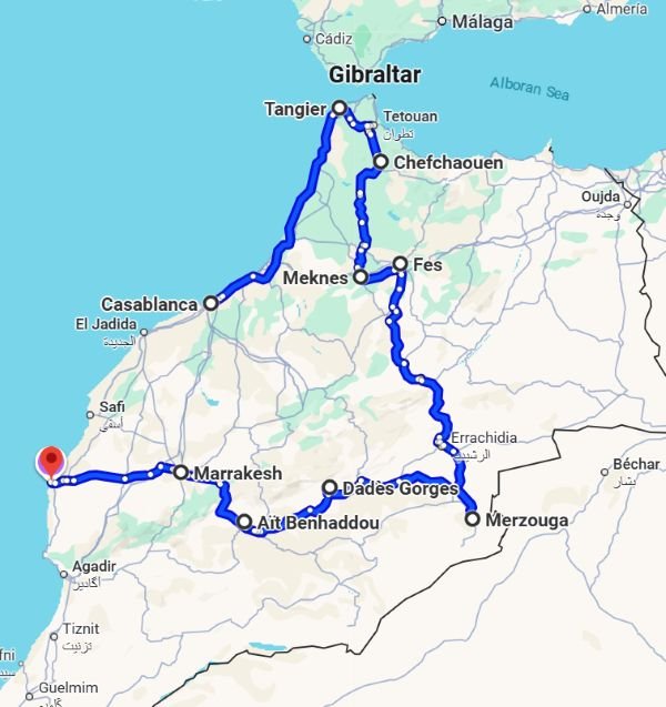 Tour 14 Días Marruecos desde Casablanca - 14 Day Morocco Tour from Casablanca