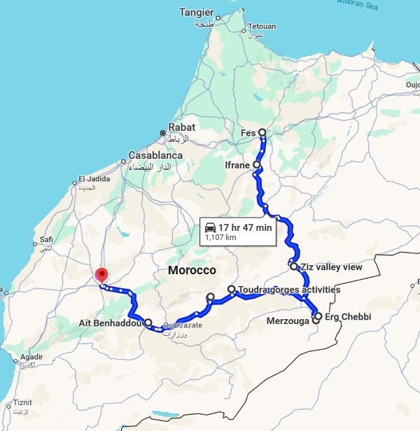 Tour 3 Días Fez al Desierto y Marrakech