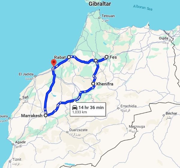 Tour 5 Días desde Casablanca por Ciudades Imperiales - 5-Day Imperial Cities Tour from Casablanca – Rabat, Fez & Marrakech