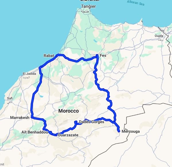 Tour 5 Días desde Casablanca - 5 Day Morocco Tour from Casablanca