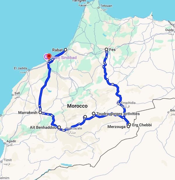 Tour 7 Días Fez al Desierto y Ciudades Imperiales
