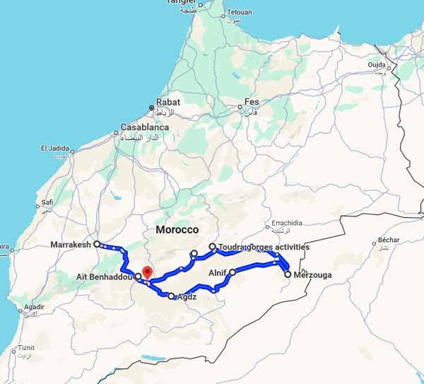 3 Days Marrakech to Merzouga Desert Tour - Nochevieja en Marruecos