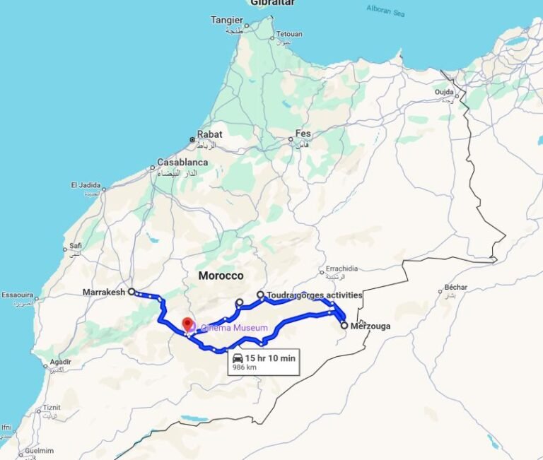 4 Days Marrakech to Sahara Desert Tour